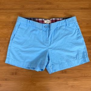 Ann Taylor LOFT 3 1/2” dressy blue shorts